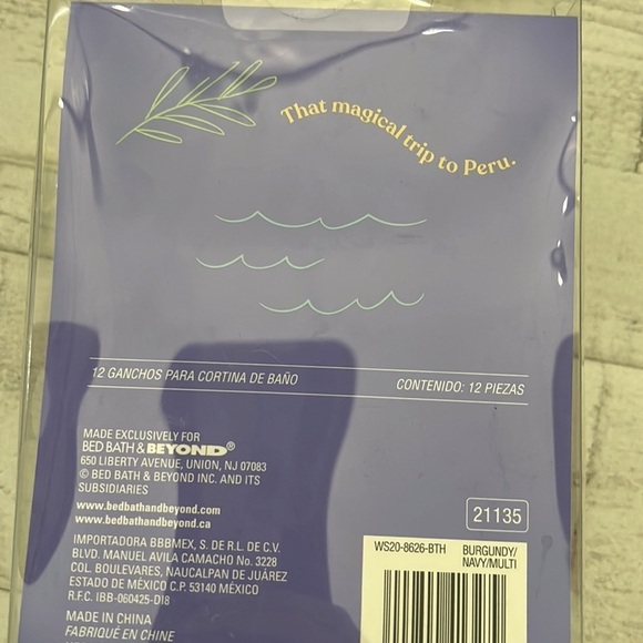 WILD SAGE “Erica” Tassel Shower Hooks (12) - Picture 3 of 7